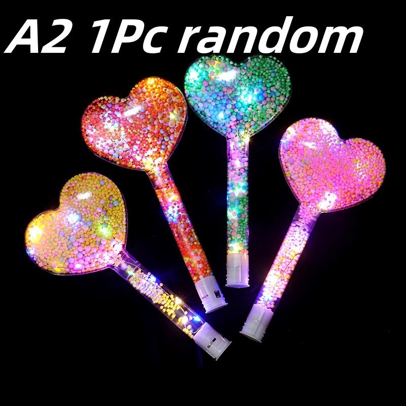 

Светодиодный светящийся жезл Волшебная звезда, светящаяся палочка, светящаяся палочка, рождественский, новогодний реквизит для вечеринок, концертная светящаяся палочка, принадлежности для вечеринки по случаю дня рождения