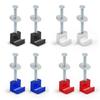 2 Pieces Upgraded Aluminum Truck Tool Box Tie Downs Perfect Fit Easy To Install