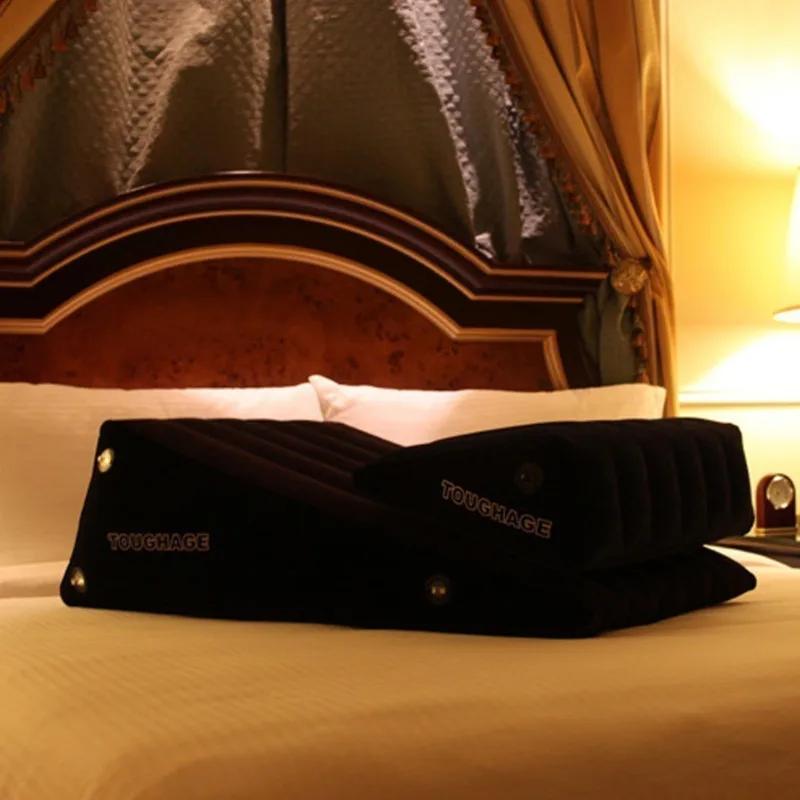 TOUGHAGE Triangle Wedge Cube Sofa Pillow Chair Bed Pad Various Position Sex Furniture For Couple 2 Pcs/Set