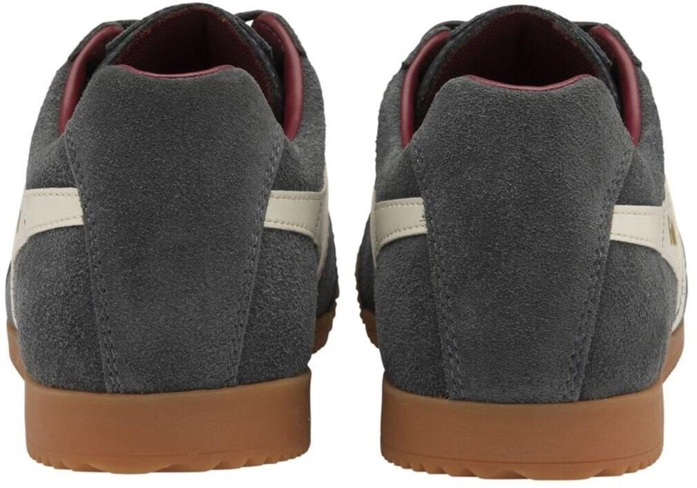 Замшевые кроссовки Gola Harrier (CMA192) синий/белый/мариновый/желтый/красный