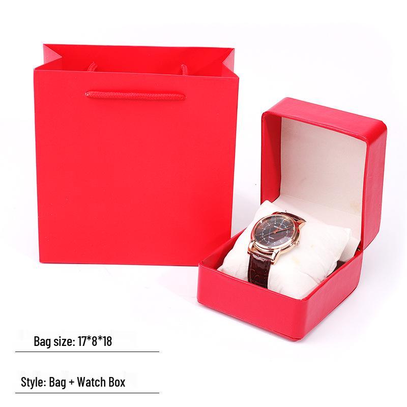 PU Watch Box: Flip-Top Display & Storage for a High-End Feel