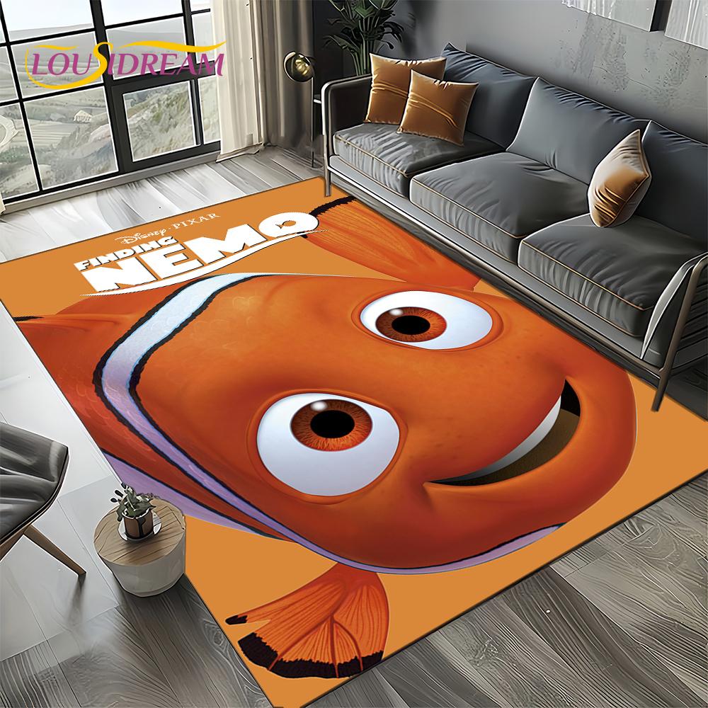 27 Style Cute Finding Nemo Cartoon Sea World Carpet Rug for Bedroom Living Room Home Sofa Decoration,kids Large Decor Floor Mat