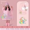 Baby Girl Children's Raincoat for School Kids