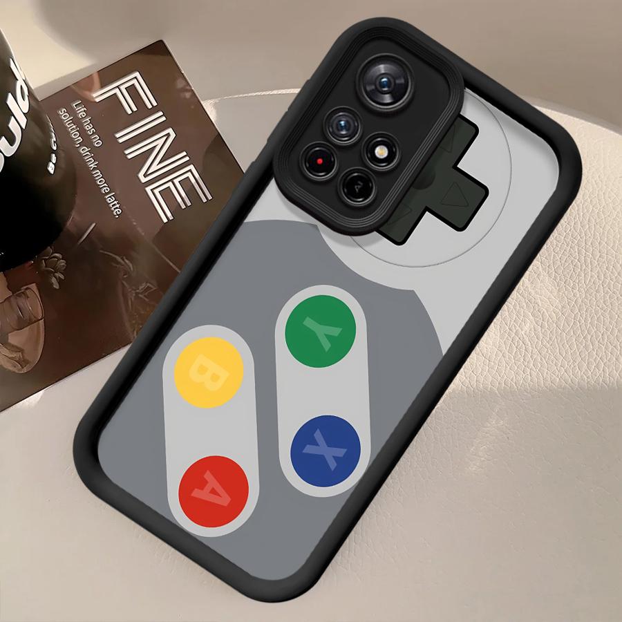 Retro Game Console Pattern Phone Cover Case for Xiaomi Poco F8 X3 NFC C50 X3 Pro C51 C61