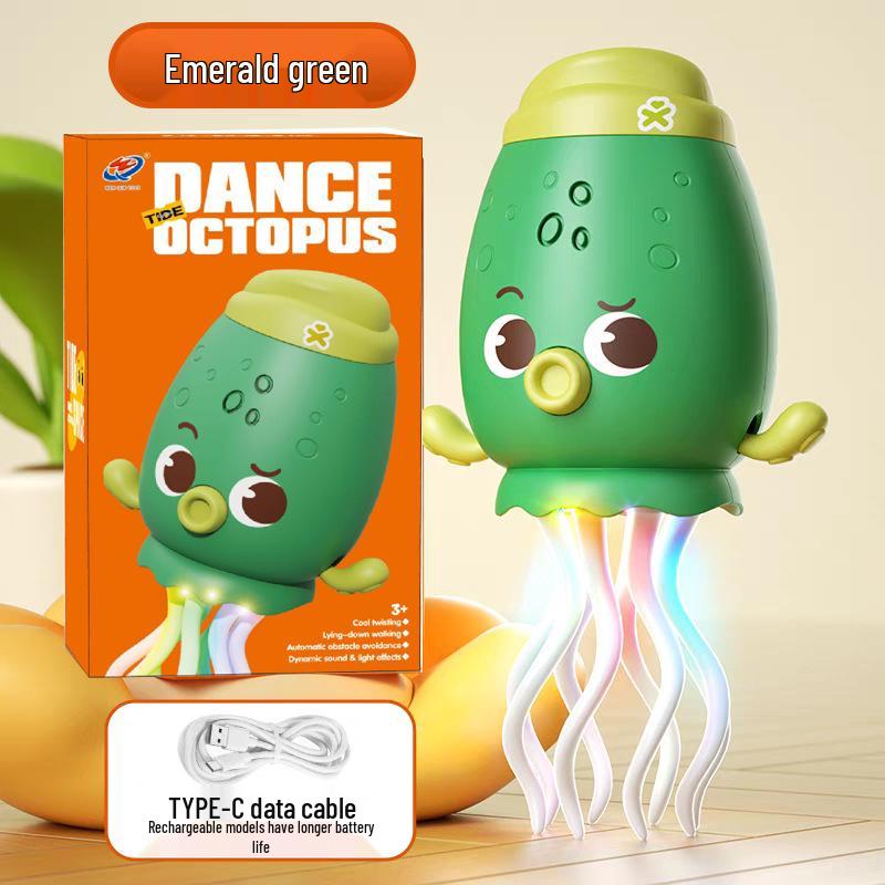 

TikTok Magic Dancing Octopus: Induction Obstacle-Avoidance Toy for Kids Pranks and Stress Relief