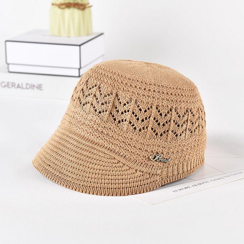 Summer New Style Versatile Fashionable Breathable Sunshade, Head Cover Women's Hat Ice Silk Duck Tongue Hat
