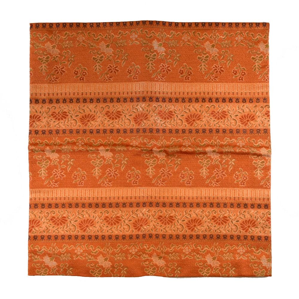 Tea ceremony utensils, Sagano silk cloth, mysterious and profound, ancient famous cloth, stepped flower pattern chintz