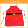 Christmas Apron For Adults And Children Polyester European American Style Holiday Party Wear