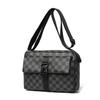Men's Shoulder Bag, High-end Men's Bag, Trendy Fashion, Large-capacity Casual Messenger Bag, Multi-compartment Small Square Bag.