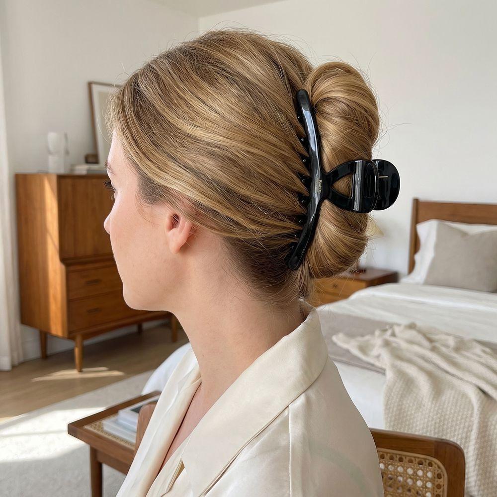 High-End Essigsäure Haarspangen Elegante Französische Große Spangen Koreanischer Acetat Großer Haifischclip Mädchen