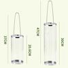 Outdoor Camping Barbecue Grille Stainless Steel Cylinder BBQ Basket Kitchen Potato Fry Gadget Portable Picnic Cookware