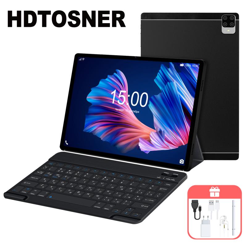 Buy 2022 New HDTOSNER Tablet S29, 3+64G, with Russian Keyboard and