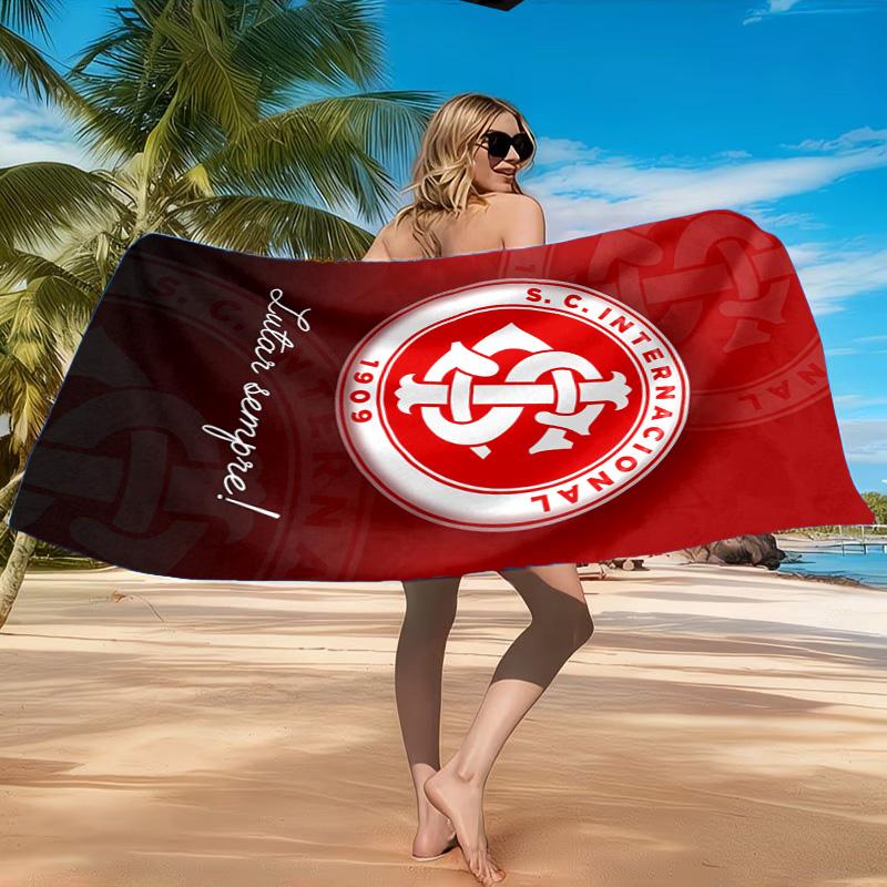 Always Fight Spirit Printed Microfiber Beach Towel, Soft And Absorbent, Quick-Dry, Ideal for Summer Travel, Beach Essential, Swimming Pool