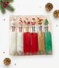 Multicolor Pen 6 Ink Colors Christmas Plush 16.5