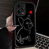 French Bulldog Black Desgin Soft Phone Case for Xiaomi Redmi Note 15 14 13 12 11 Pro Plus 10S 11S 4G 11T 5G Shell Silicone Funda