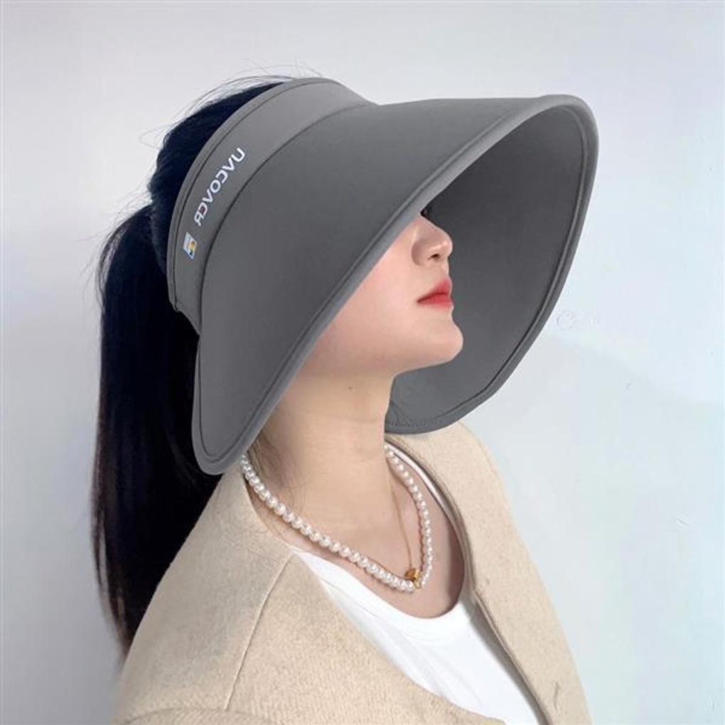 Nero UV Protection Roller Sun Cap (Gray)