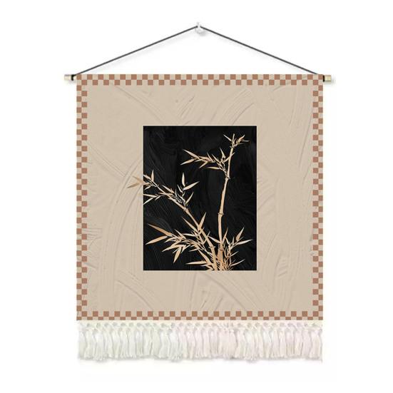 Maillard Wall Tapestry French Vintage Living Room Decor Retro Fabric 40x40cm J