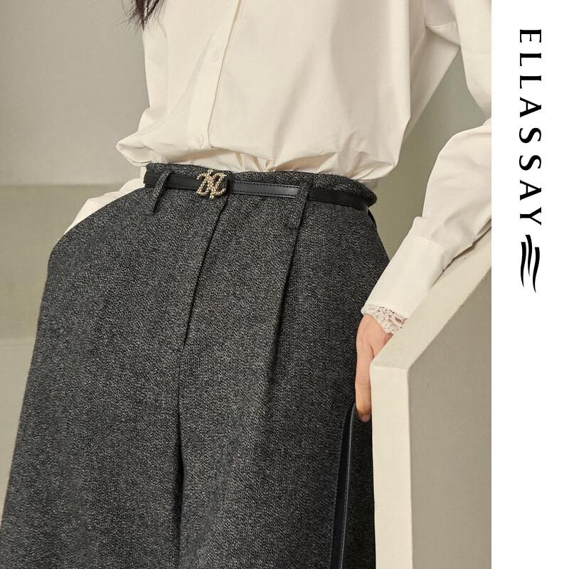 ELLASSAY Women's Merino Wool Blend Bermuda Shorts