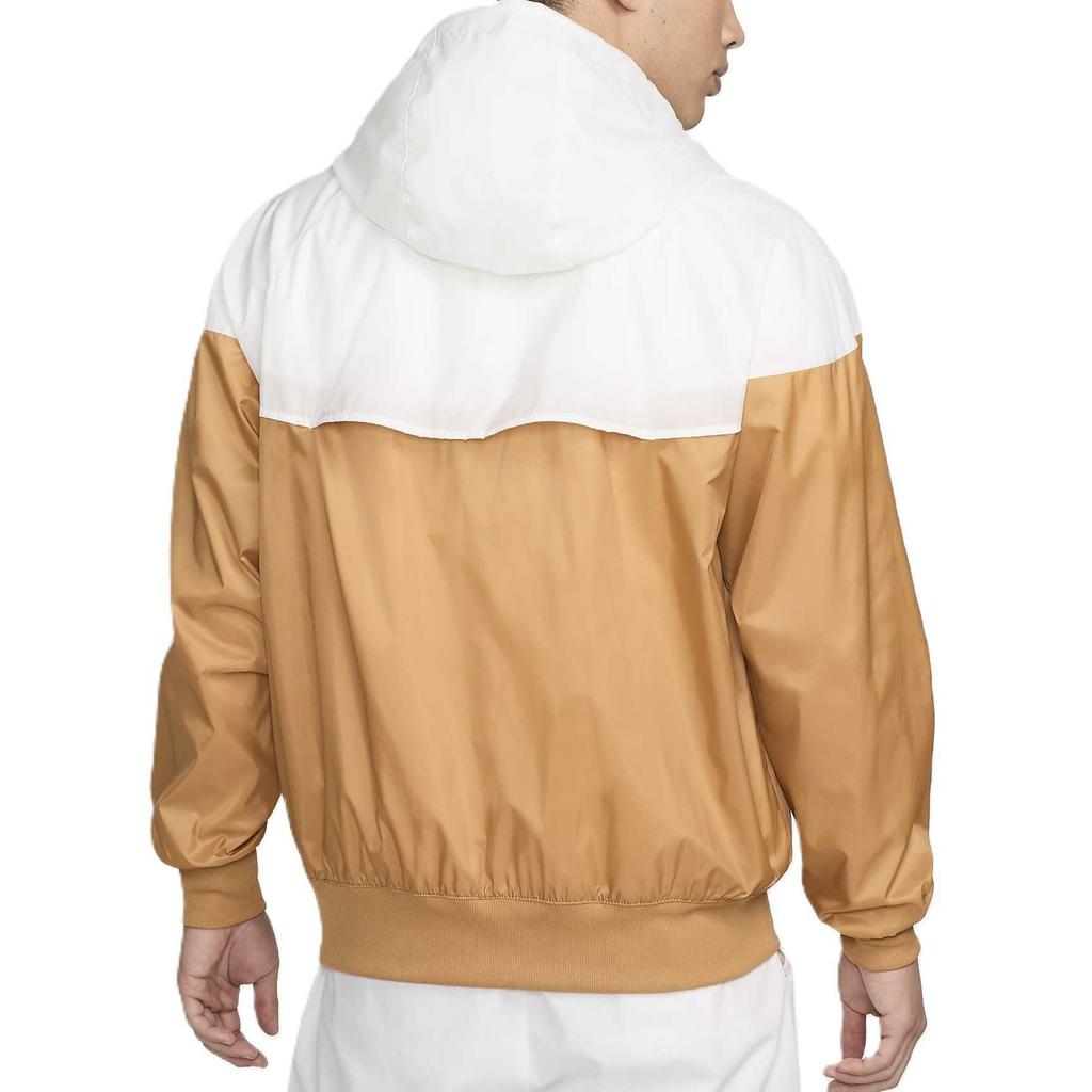 Nike Windrunner Logo Bestickt Colorblock Bequeme Sport Kapuzenjacke Herrenjacken Leinen DA0002-224