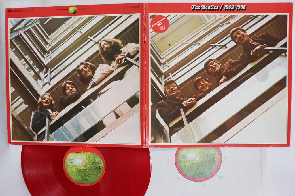 LP Record BEATLES 19621966 Dmm Red Vinyl 1C1720530708 APPLE 1985 Germany Rock Used