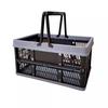 Foldable Plastic Shopping Basket for Vegetables - Thick, Large Capacity for Storage and Picnics