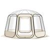 VEVOR Pop up Bubble Tent, 3.36 x 3.45 m Waterproof & UV-Resistant, Clear Camping Tent Shelter, Outdoor Garden Dome Igloo Tents with Windows
