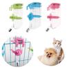 Automatic Puppy Water Drinker Adjustable Cage Waterer Pet Drink Bowl Fountain for Small Dogs Cats Hamsters