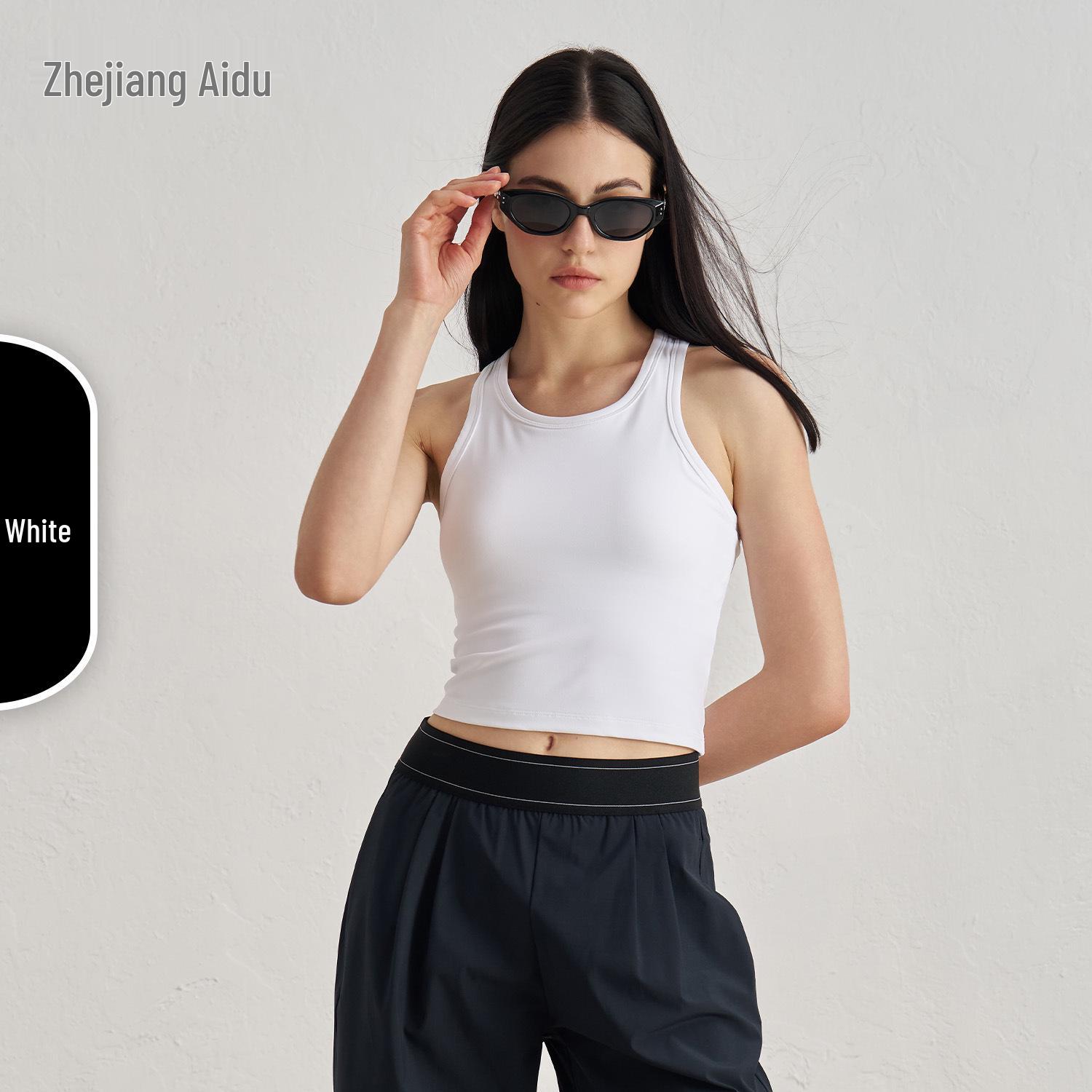 

Nude Feeling Color Block Stitch Sports Bra - Women s Breathable Yoga & Pilates Bra Large (L/8)