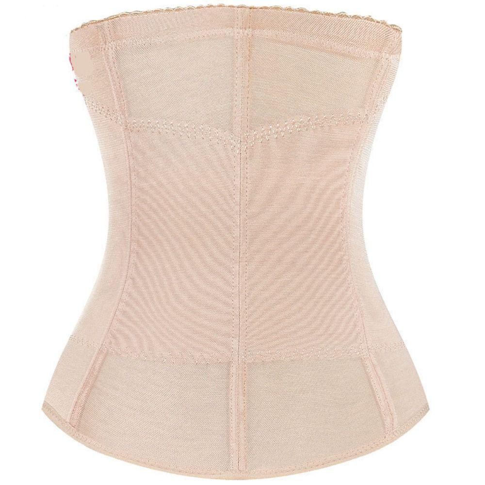 Breathable Mesh Tummy Slimming Belt Hook Closure Body Shaper Slimmer Belt Shapewear  Daily Wear