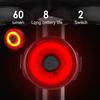 MINI Bicycle Light Bright Bicycle Tail Lamp Portable Cycling Taillight LED Lamp Beads Bike Front Rear Light Cycling Equipment