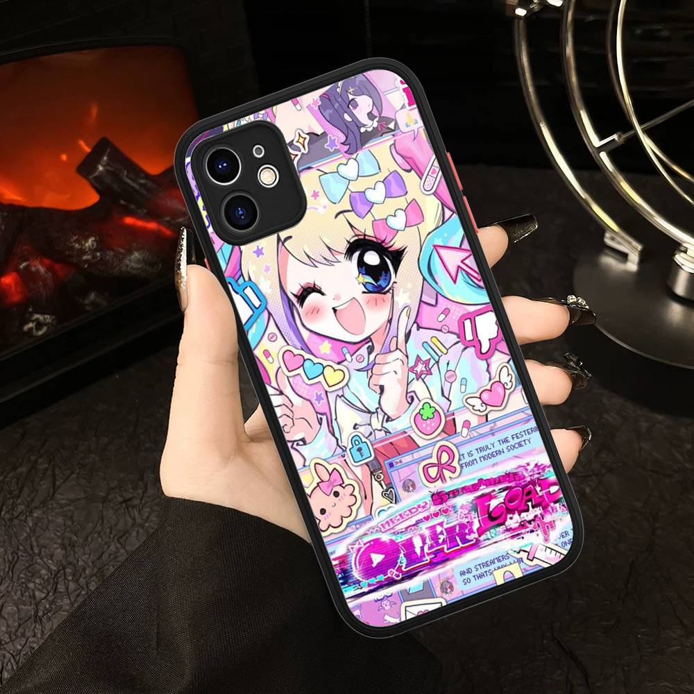 Needy Girl Overdose Game Cute Girl Phone Case For IPhone 13 12 X XS MAX Pro Max 16 15 11 14 Pro Max Shockproof Matte Cover