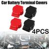 4 X Battery Terminal Covers Positive Negative Top Post Cover For Car Mot US