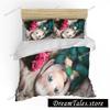 Fashion Japan Anime Cartoon Bedding Set 3D Print Christmas Gift Duvet Cover Sexy Girls Bed Quilt Cover Pillowcase Luxury Gift029