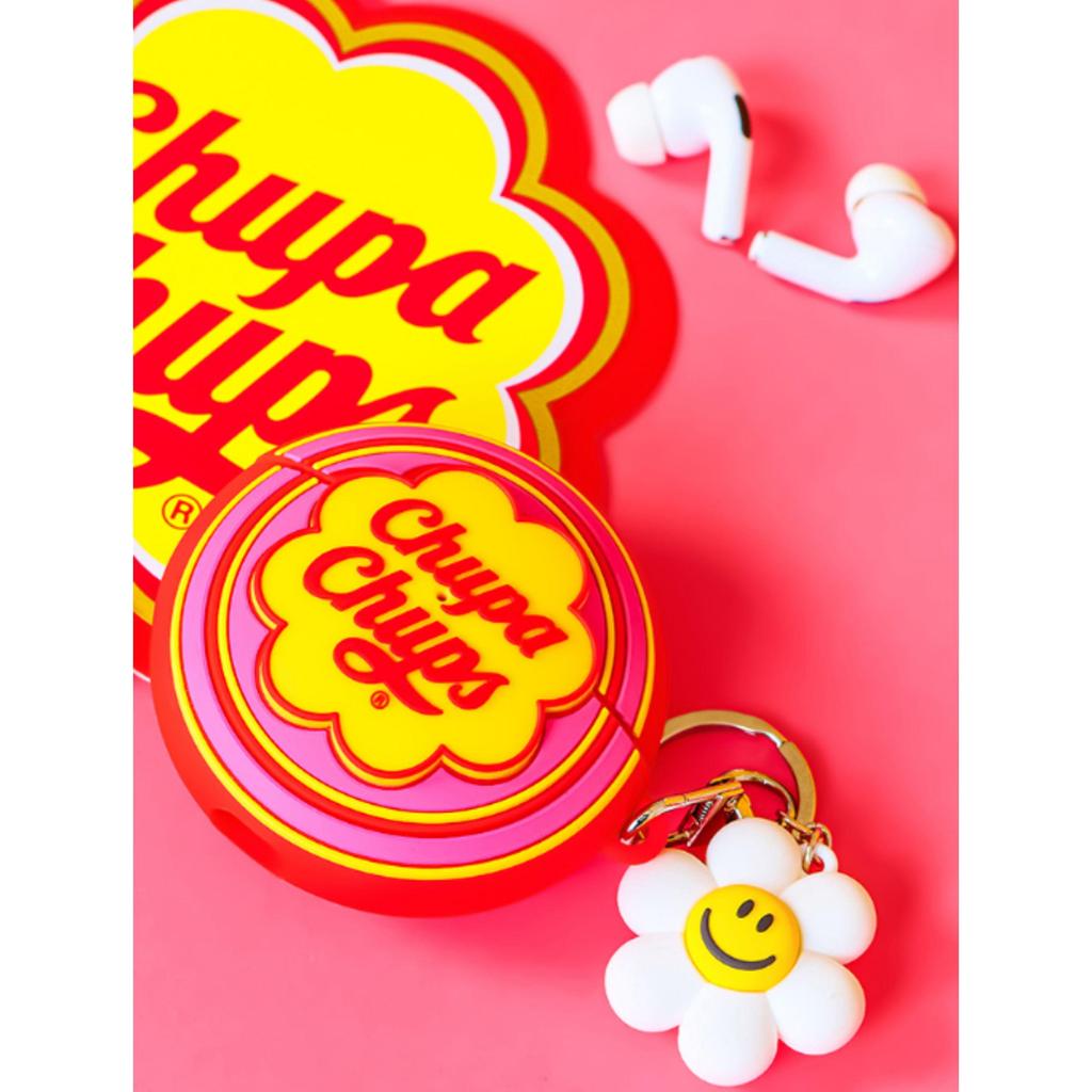 Chupa Chups X Wiggle Wiggle AirPods 3 Case Keyring – Cute Protective AirPods Case with Keychain