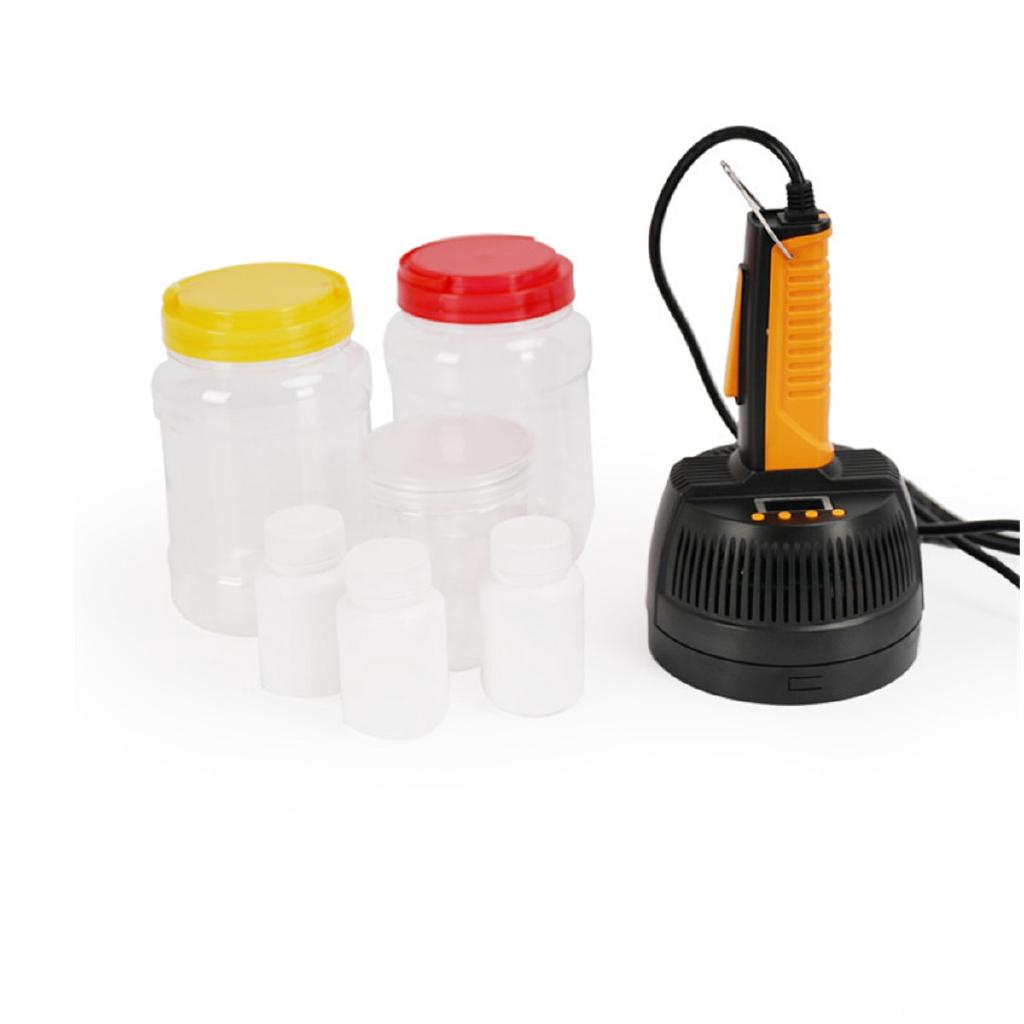 220V 1200W Maszyna do zamykania nakrętek 20-100mm Elektryczna zgrzewarka indukcyjna Maszyna z pierścieniem uszczelniającym do butelek