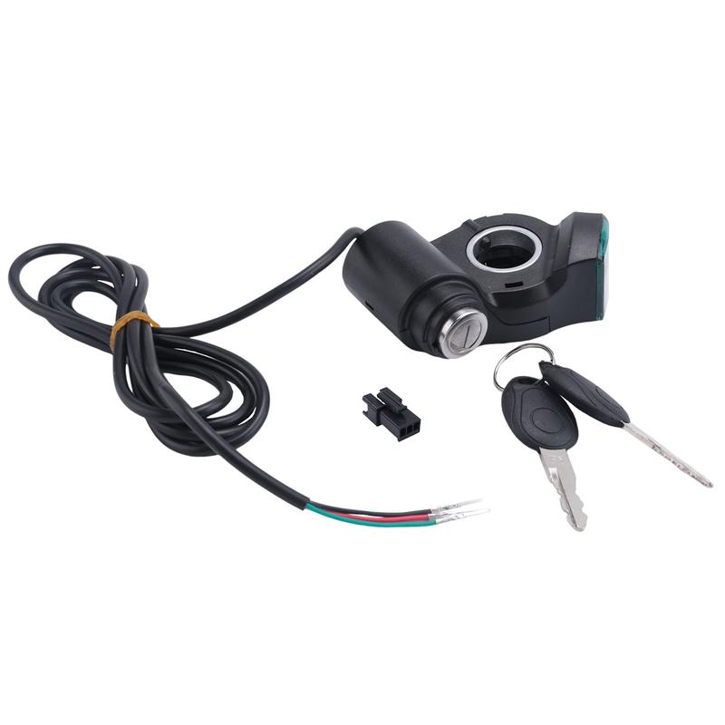 

A51K-Electric Scooter Ignition Lock Key Cylinder Switch Lock Electric Scooter Replacement Accessories for