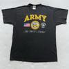 Vintage 90s Army T-Shirt Tultex 1992 United States Military Emblem Distressed XL