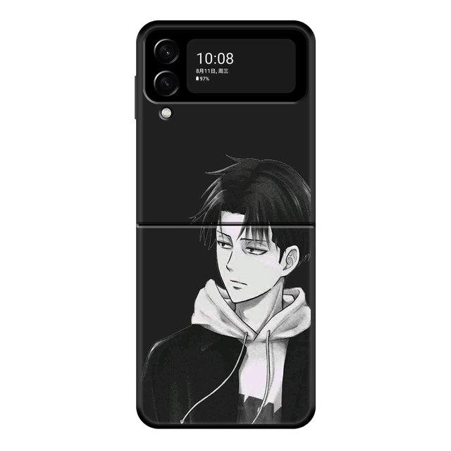 Hard Pc Shingeki No Kyojin Attack On Titan Phone Case For Samsung Flip Zflip Z Flip3 5g Zflip3 Fundas