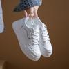 Autumn New Breathable Little White Shoes Female Students Platform Versatile Casual Sports Board Shoes 5