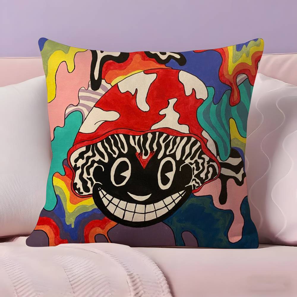 L-Lil D-Darkie Rapper Pillow Case  Ultra Soft Skin Friendly Fabric Cloud Like Comfort & Concealed Zipper