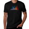 RGB Histogram (On Black) T-Shirt Cool Feeling Summer Tee Shirt