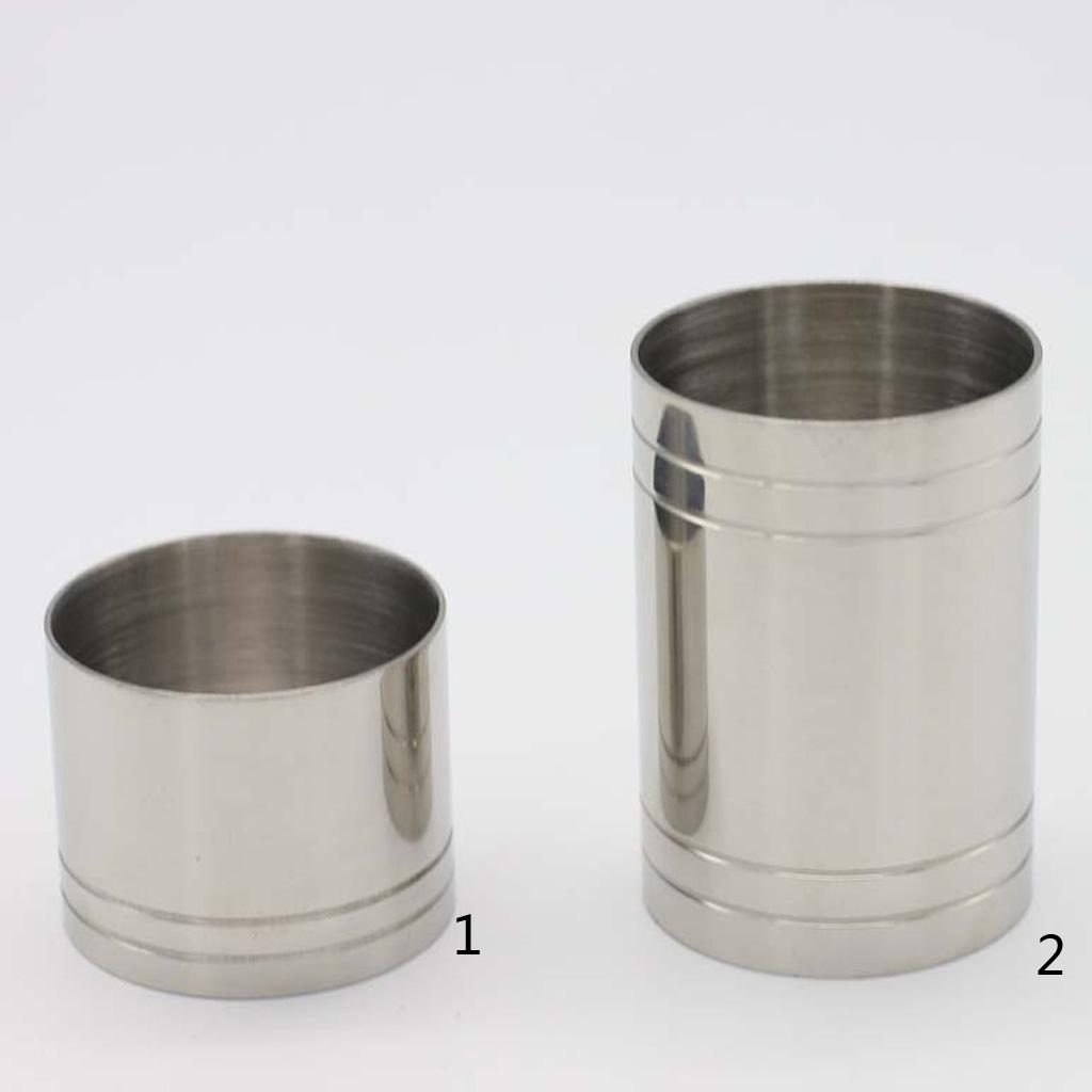 2 Sizes Stainless Steel Measuring Cup Cocktail Drink Measure , 25ml