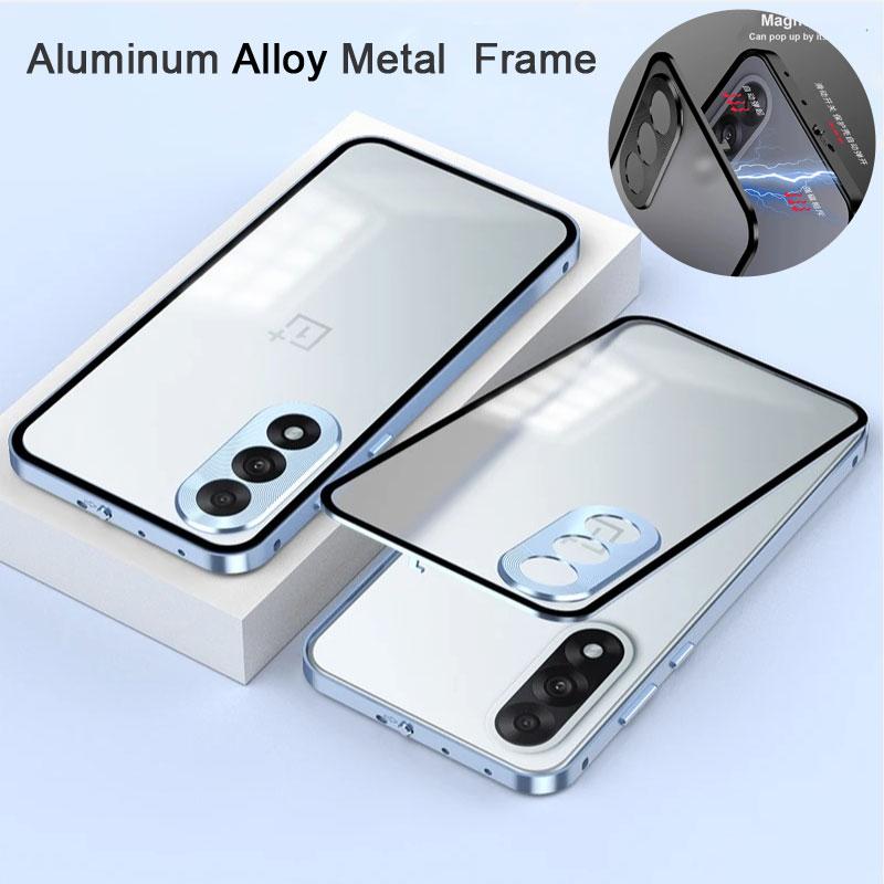 Hülle für Oneplus Nord 5 ACE 5 Ultra Stoßfest Metall Aluminiumlegierung Rahmen Hart Bumper Abdeckung für Oneplus Nord CE5 ACE 5 Racing