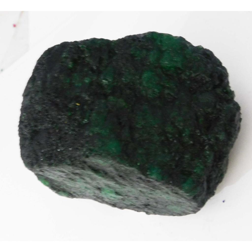 Extra 161 Ct Large Natural Green Emerald Uncut Rough CERTIFIED Loose Gemstone