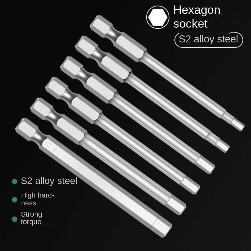8PCS 1.5mm-8mm Screwdriver Set Practical Allen Wrench Screwdriver Socket Bit Hand Tool