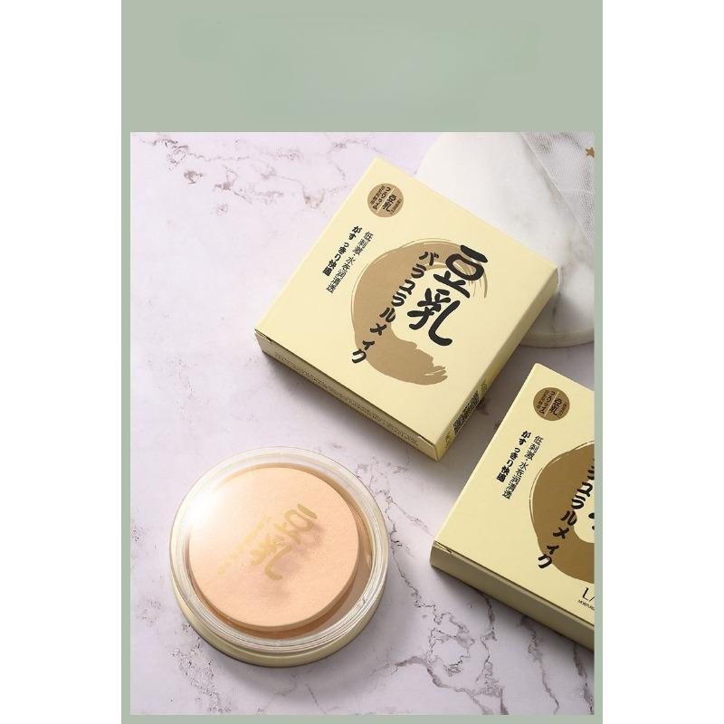 Concealer Set Makeup Soy Milk Powder Trim and Brighten Waterproof Honey Powder Makeup Moisturizing Nourish Embellish
