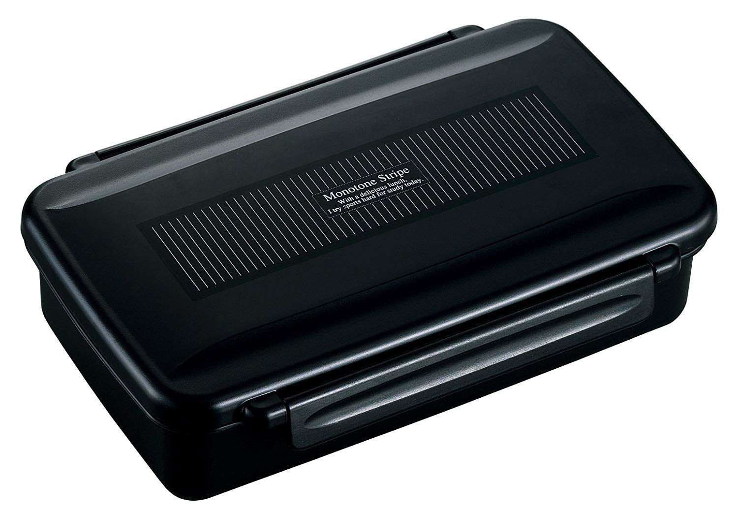 

OSK Monotone Stripe Lunch Box (with divider) BL-17H чёрный