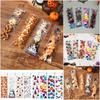 50/100PCS Multicolor Halloween Candy Bag Mixed Printed Wrapping Bag  Party Supplies