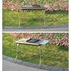 Stainless Steel Barbecue Grill Large Outdoor Household Easy Folding Portable Barbecue Meat Rack