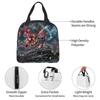 Custom Gundams Insulated Lunch Bag for Women Men Resuable Anime Cooler Thermal Lunch Box Office Picnic Travel